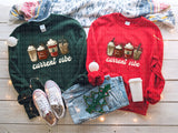 Christmas - Coffee Current Vibes Tee or Sweatshirt