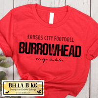 Kansas City Football BURROWHEAD Tee or Sweatshirt