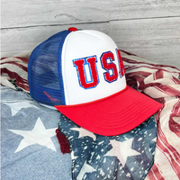 USA Chenille Trucker Baseball Hat