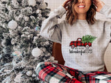 Christmas - It's the Most Wonderful Time of the Year PLAID Truck V2 Tee