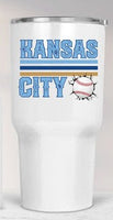 Tumbler - 30 oz KC Lines Baseball Tumbler